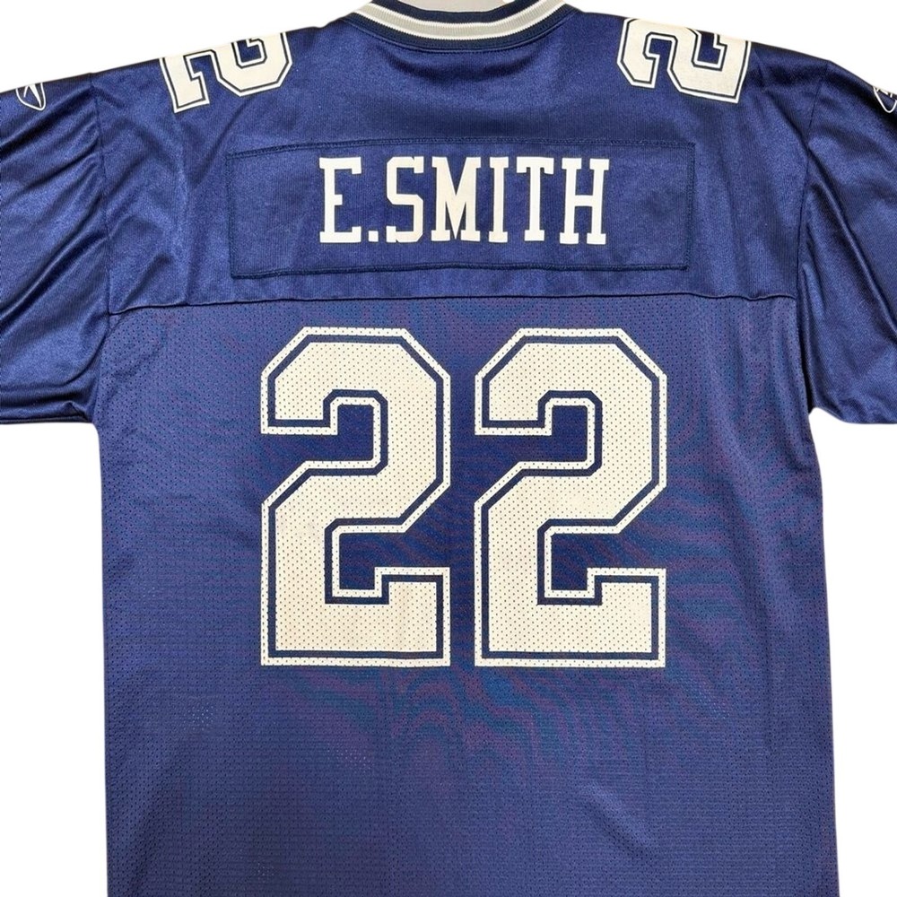 VINTAGE E. Smith #22 Reebok Men's Football Jersey Cowboys
